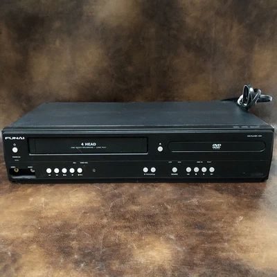 Funai DVD Player VCR Combo 4-Head Hi-Fi VHS Recorder – Model DV22OFX4 No Remote - Image 1 of 4