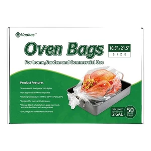Turkey Oven Bags- Multi-Purpose Oven Bags for Cooking Baking, Roasting & Harv... - Picture 1 of 3
