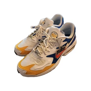NIKE AIR MAX 2 LIGHT 'ROYAL ORANGE' MEN'S RUNNING SHOES SIZE 11.5 - Picture 1 of 10