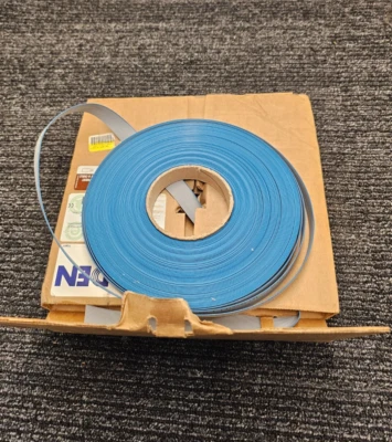 Belden 9L26016 008 100 Ft (30m) 16 Conductor 26AWG Gray Flat Ribbon Cable - Image 1 of 4