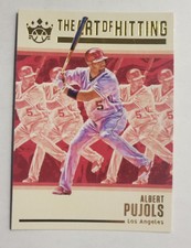 2021 Panini Diamond Kings Albert Pujols The Art of Hitting #AOH-8 