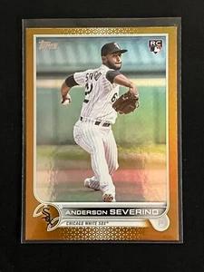 2022 Topps Update Gold Foil US265 Anderson Severino - Chicago White Sox RC - Bild 1 von 1