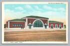OSL Eisenbahndepot NAMPA Idaho ~ antike Bahnhof Postkarte ~ 1930er
