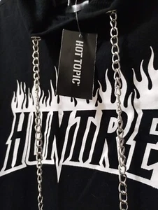  Hoodie Sweatshirt MEN'S LARGE Outdoor Classic Camping, Hot Topic  - Picture 1 of 4