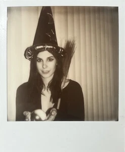 OOAK Art model Cassidy Polaroid Instant Film Print SIGNED by model and artist - Picture 1 of 2