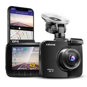 AZDOME 4K 2160P Dash Cam Camera WiFi GPS Car DVR Video Recorder Night Vision - Picture 1 of 5