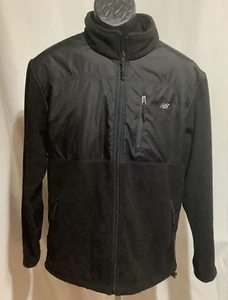 Chaqueta polar New Balance negra - estilo no para correr - talla mediana uso diario - Imagen 1 de 5