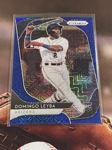 Domingo Leyba  2020  Panini Prizm  Blue Mojo Prizm 041/175 Diamondbacks #10