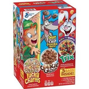Cereal General Mills, paquete de gran variedad, bolsas de 38,5 oz.3 en el interior ENVÍO GRATUITO - Imagen 1 de 3