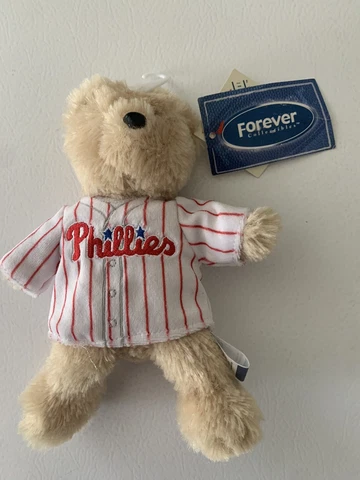 Philadelphia Phillies Mlb team logo Two Tone hoodie fuzzy bear foco Cover