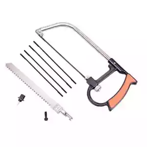 Sierra de acero con multipropósito para metalurgia modelo carpintería herramienta hobby - Imagen 1 de 10