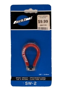 PARK TOOL SW-2 ROT FAHRRAD SPEICHENNIPPELSCHLÜSSEL -- 0,136 ZOLL - Bild 1 von 2