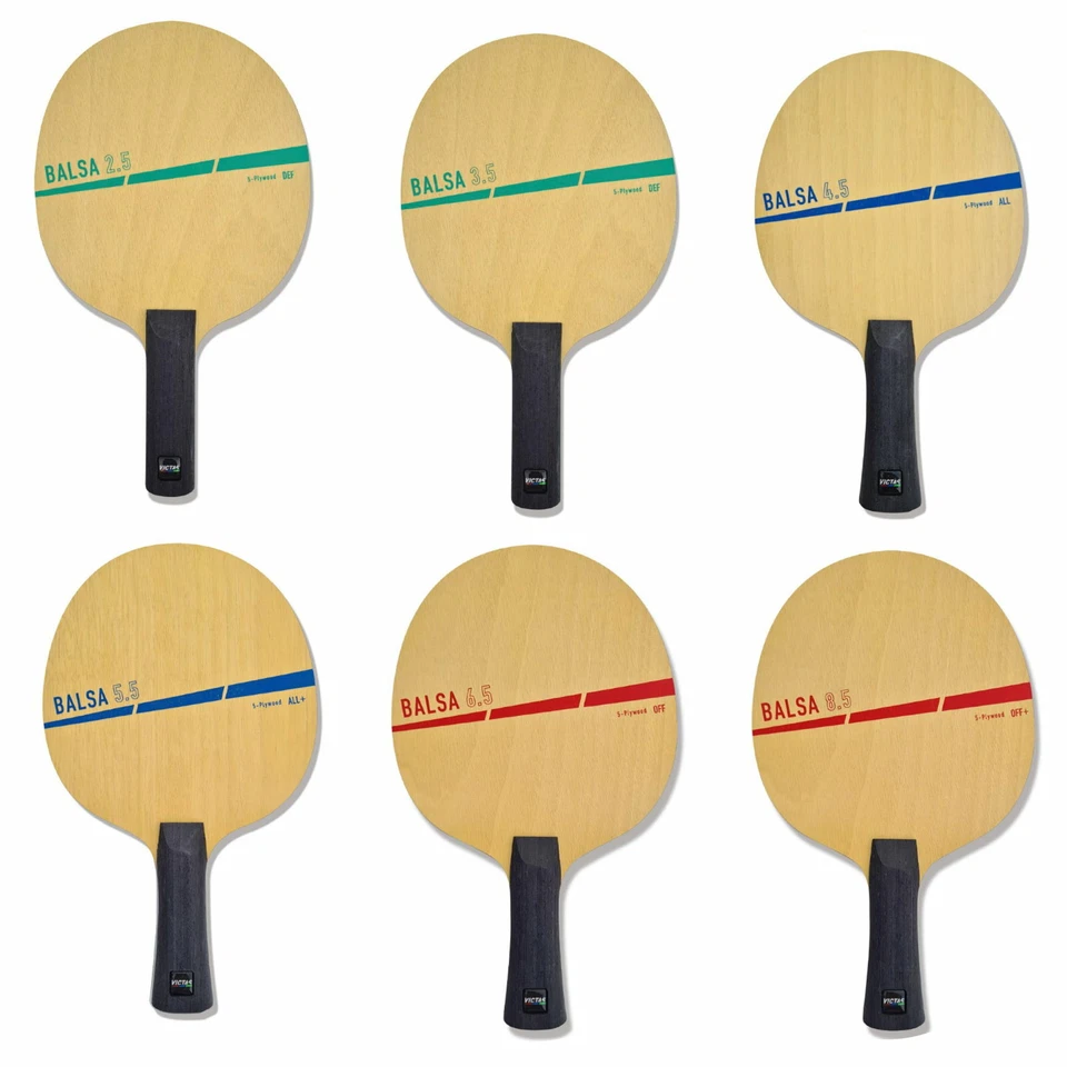 Victas Balsa 2.5 / 3.5 / 4.5 / 5.5 / 6.5 / 8.5 / Tischtennisholz / Sonderpreis