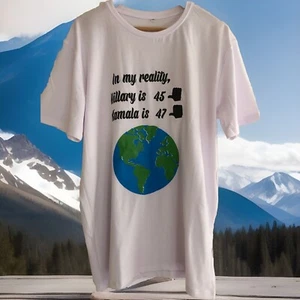 In My Reality T - Shirts, Sizes XL, L Unisex, Larger Sizes Available On Request - Picture 1 of 12
