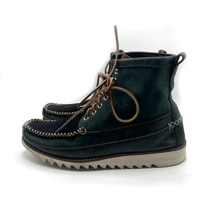 Stivali da uomo G H Bass The Ranger Moc pelle scamosciata verde scuro 10 UK 44 eur - Foto 1 di 15