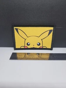 Anime Inspired Morale Patch Custom Tactical Pikachu 2x3 inch - Picture 1 of 2