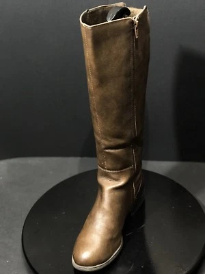 Life Stride Women's Xripley Manmade Riding Boot Dark Tan Size 7.5 W US / UK 5.5 - Image 1 of 4