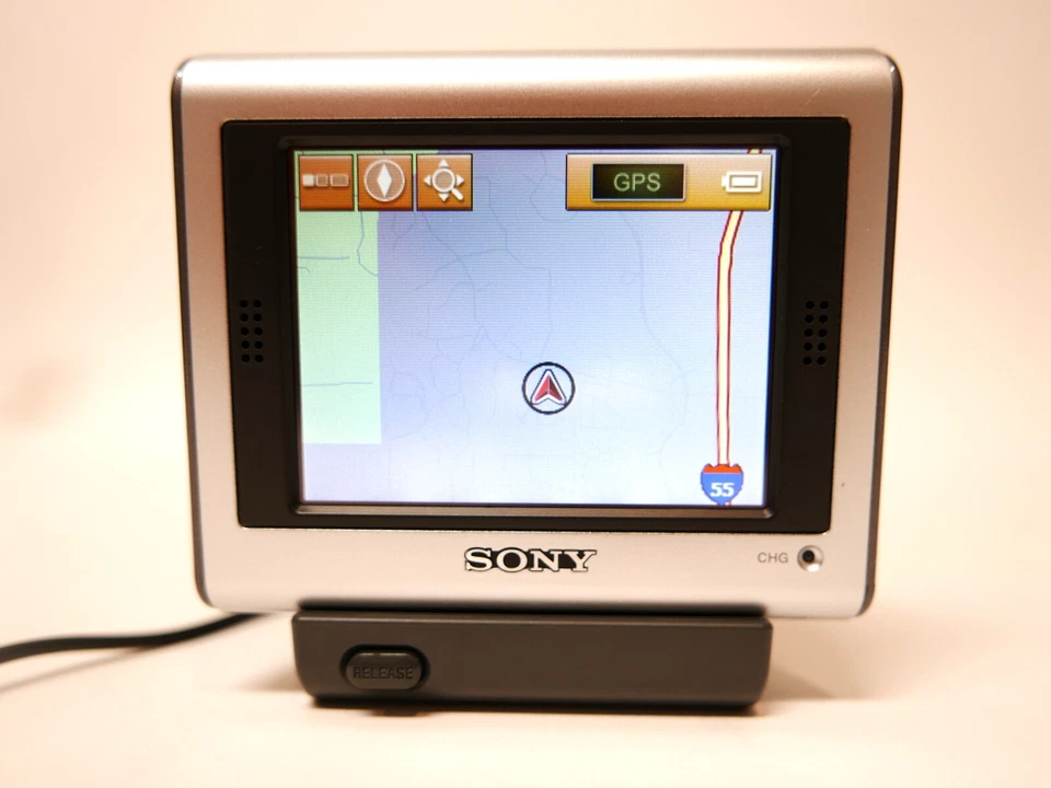 Sony Nav-U GPS NV-U70 + Accessories Bundle ~ No Car Charger ~ - Image 1 of 4