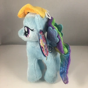 Aurora World My Little Pony RAINBOW DASH the Horse (6.5 Inch) Stuffed Plush NWT - Picture 1 of 6