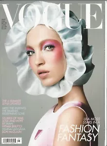 British Vogue UK May 2022 Lila Moss Fashion Fantasy Watches NM No Label - Picture 1 of 1