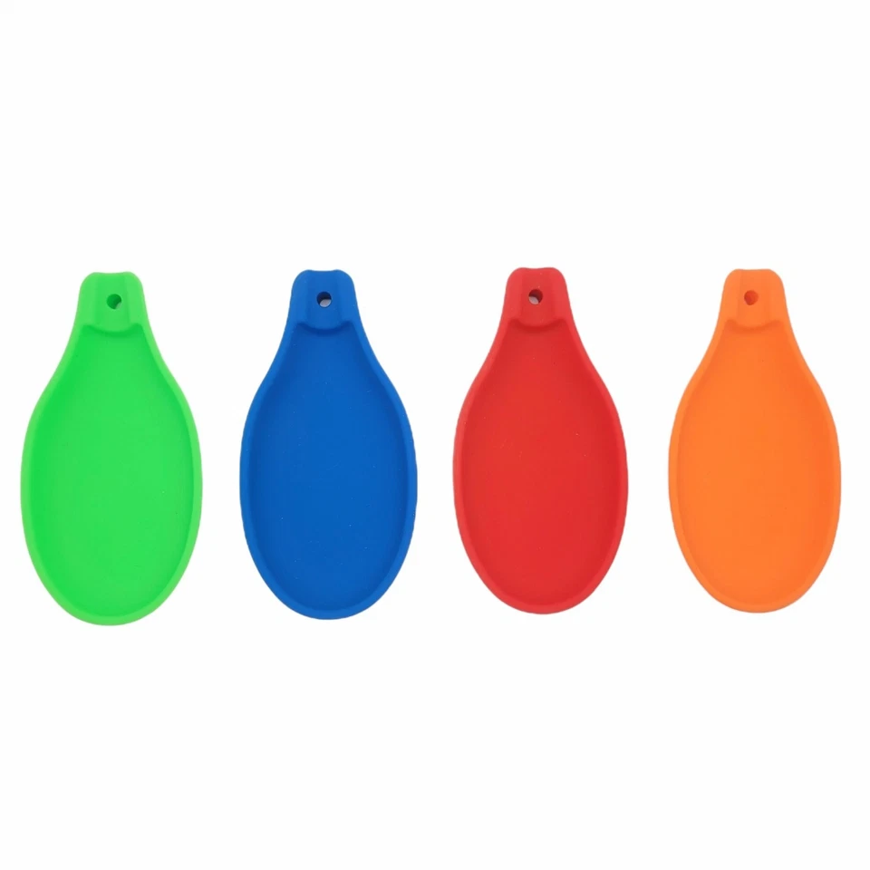 Silicone Spoon Rest, Heat-Resistant Stove Top Kitchen Utensil Holder Drip Pad - Image 1 of 1