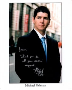 Fotografía 8x10 firmada autografiada por Michael Fishman - a Jason GRAN CONTENIDO - Imagen 1 de 1
