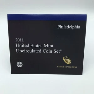 2011 Philadelphia United States Mint Uncirculated Coin Set - Picture 1 of 8