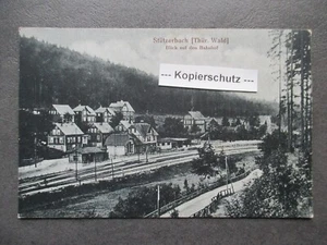 Thüringen : Stützerbach bei Ilmenau : Bahnhof (Verlag = Löffler & Co., Greiz) - Bild 1 von 2
