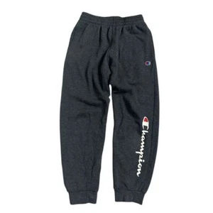 Champion Kids Athletic Jogger Sweatpants Gray Size M - Picture 1 of 5