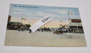 Tijuana Mexico Main Street # 4790  Vintage Postcard Unposted - Picture 1 of 2