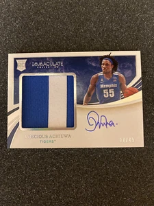 Precious Achiuwa - Immaculate Collegiate - Rookie Autograph Patch - 07/49 - Picture 1 of 2