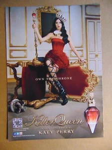 2013 KILLER QUEEN Duft von Kate Perry Kunstdruck Anzeige - Bild 1 von 1