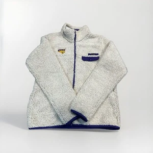 Columbia Zip Up Fleece Jacket NCAA UNI Panthers Iowa Oatmeal/Purple Women’s M - Bild 1 von 10