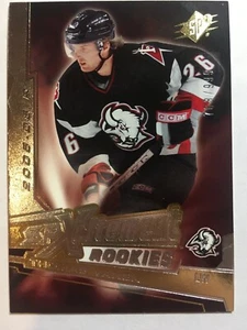 2005-06 UD SPX SPXcitement - THOMAS VANEK #XR-TV Buffalo Sabres Rookie RC/999 - Imagen 1 de 1