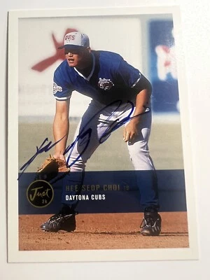 2000 Just 2K Hee Seop Choi Signed Card Baseball Autograph MLB AUTO #220 (A70) - Image 1 of 4