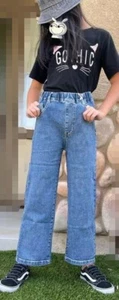 GIRL'S FASHION PULL ON JEANS 2239 - Picture 1 of 3