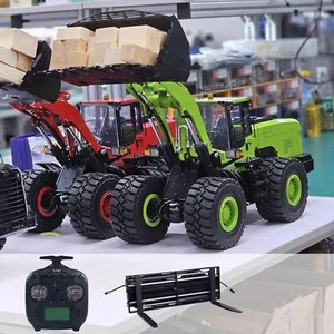 1/14 Metal RC Hydraulic Loader WA480 Construction Machine Quick Coupler ST8Radio - Picture 1 of 6