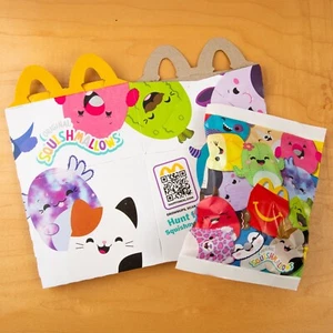 2025 Squishmallows - McDonald's Happy Meal TOYS BOXES (Sold Separately) - Picture 1 of 16