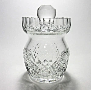 Kristall dekoratives Honig Marmeladenglas mit Deckel (ohne Öffnung im Deckel) - 4,75 Zoll hoch - Bild 1 von 7