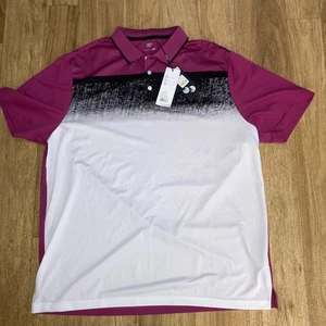 Polo de golf Sligo Performance para hombre 2XL informal salón Boysenberry, precio de venta sugerido por el fabricante 75 USD - Imagen 1 de 7