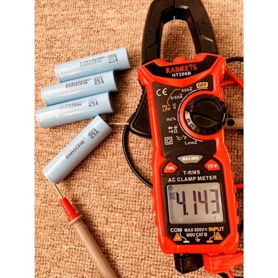 4x 🔋18 650 Rechargeable Batteries SAMSUNG SDI Brand ICR18650-20, 2000mAh - 3.6v - Image 1 of 4