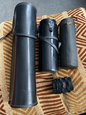 X 4 M42 Screw Mount Camera Lenses Different Ranges Vintage . - Image 1 of 4