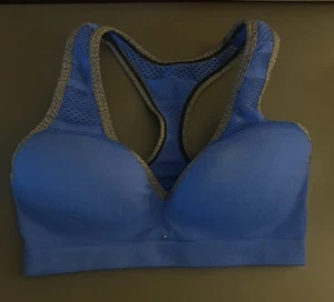 Victoria's Secret Women's Push Up Sports Bra - blue - Size Small AA-C - Picture 1 of 7