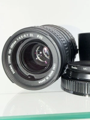 SIGMA 100-300mm F/4.5-6.7 DL Lens EF-Mount [Exc] 1day Shipping From JP - Image 1 of 4