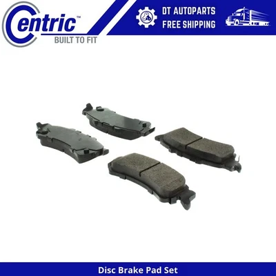 Para Cadillac DeVille 2000-2003 limusina | Pastillas de freno de disco traseras centradas Foto 1 de 4