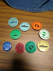 Fishing Tournament Pins - Picture 1 of 6