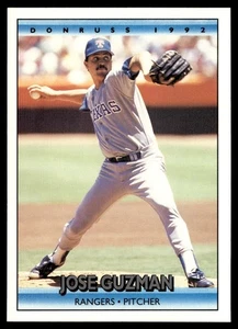 1992 Donruss Jose Guzman Texas Rangers #271 - Picture 1 of 2