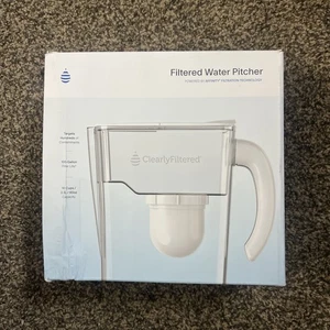 Clearly Filtered Water Pitcher – Removes Contaminants – Advanced Filtration - Picture 1 of 6