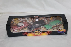 HOT WHEELS COLLECTIBLES CARS OF THE HARD ROCK CAFE SERIES 1 SET 1959 1963 1957 - Picture 1 of 3
