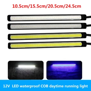 1x Super bright Car COB daytime running light LED waterproof 12V high brightness - Picture 1 of 5